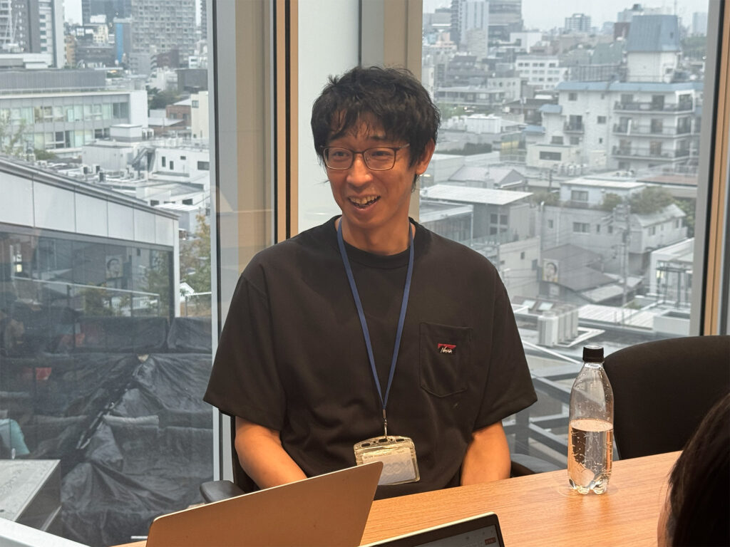 事業概要を語るグリッド加藤さん