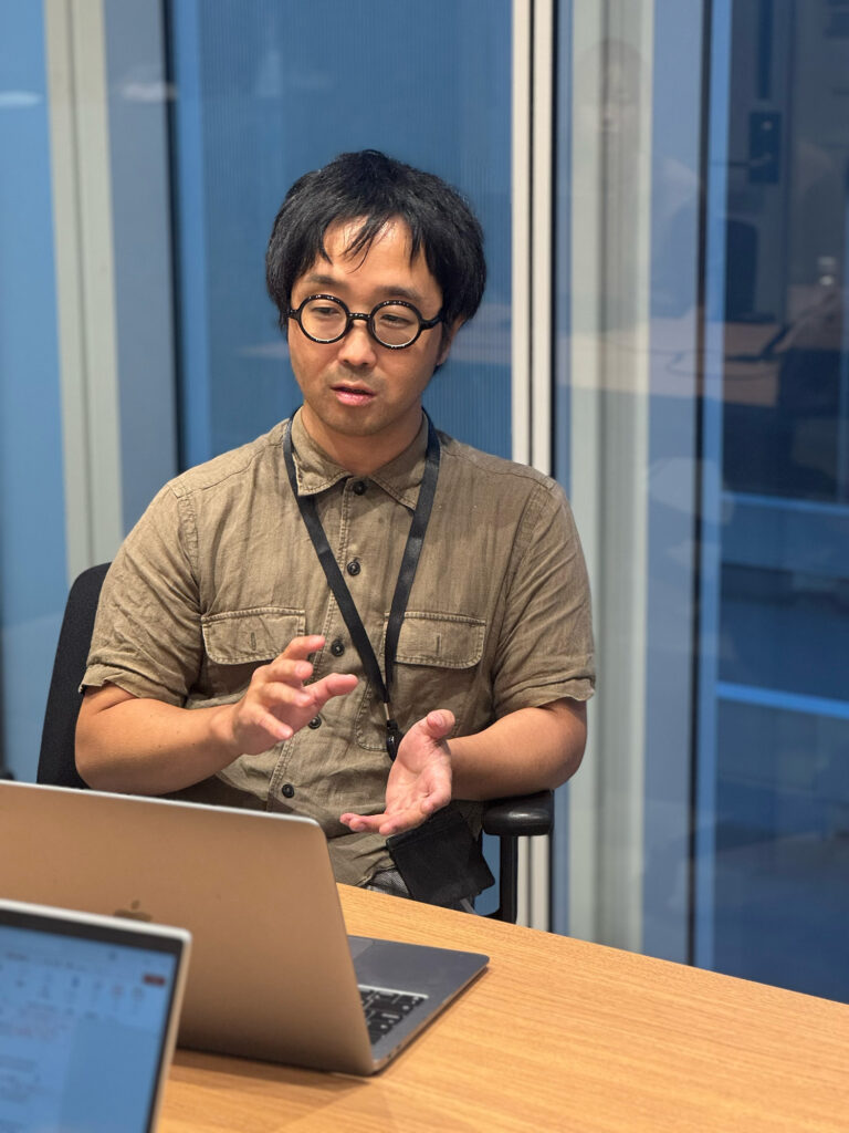 グリッドでのやりがいを語る中西さん