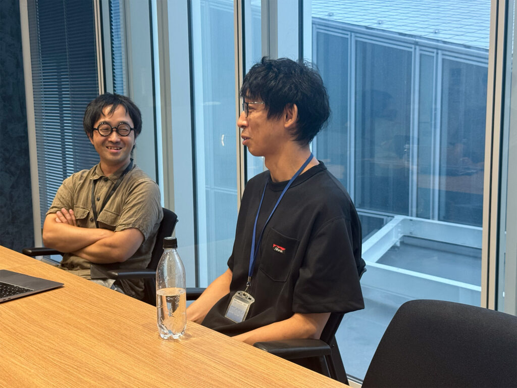 目指したい未来を語るグリッド加藤さんと中西さん